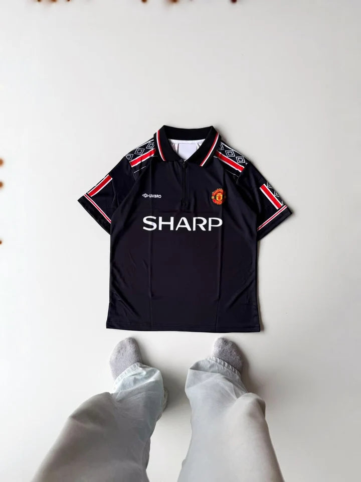 Man United 98/99 Away BASE EDITION ZIPPED (Beckham)